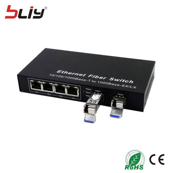 Оптовый-2 SFP слот волоконно-оптический гигабитный коммутатор sfp до 4 портов RJ45 UTP Ethe
Оптовый-2 SFP слот волоконно-оптический гигабитный коммутатор sfp до 4 портов RJ45 UTP Ethe