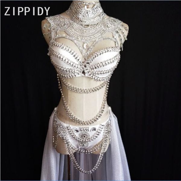 glisten silver rhinestones bra short long tail wear crystals bikini set evening party female singer dance show outfit set, Black;red
glisten silver rhinestones bra short long tail wear crystals bikini set evening party female singer dance show outfit set, Black;red
