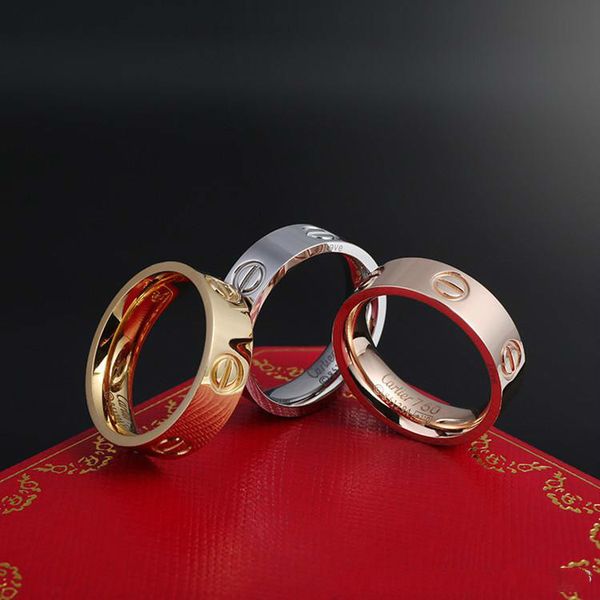 Promotion Hot Sale 316L Titanium Steel Nails Rings Lovers Band Rings Size For Women And Men Brand Jewelry
Promotion Hot Sale 316L Titanium Steel Nails Rings Lovers Band Rings Size For Women And Men Brand Jewelry