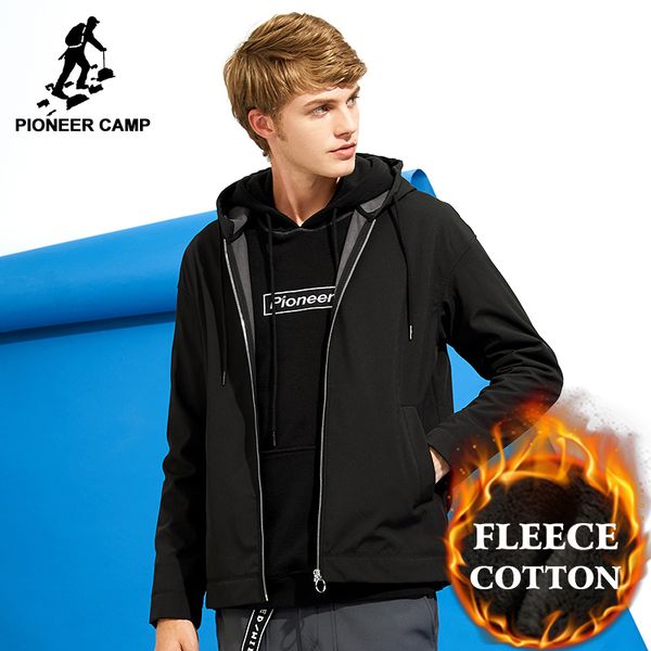 pioneer camp new waterproof jacket coat men brand-clothing hooded black autumn winter fleece warm coat male thicken ajk702376, Black;brown
pioneer camp new waterproof jacket coat men brand-clothing hooded black autumn winter fleece warm coat male thicken ajk702376, Black;brown