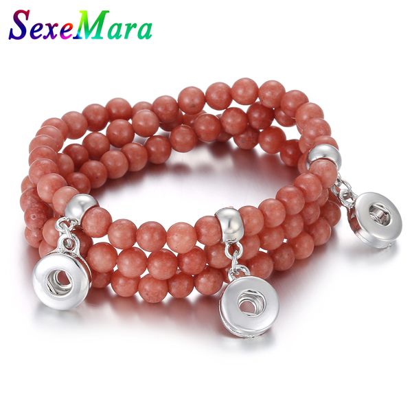 4 colors choose fashion girls 32cm length glass beads metal 12mm snap buttons bracelet jewelry, Golden;silver
4 colors choose fashion girls 32cm length glass beads metal 12mm snap buttons bracelet jewelry, Golden;silver