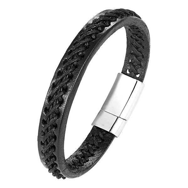 ccd fashion genuine leather bracelet men stainless steel bracelets bangles women braided rope chain for male jewelry 2018 gift, Golden;silver
ccd fashion genuine leather bracelet men stainless steel bracelets bangles women braided rope chain for male jewelry 2018 gift, Golden;silver