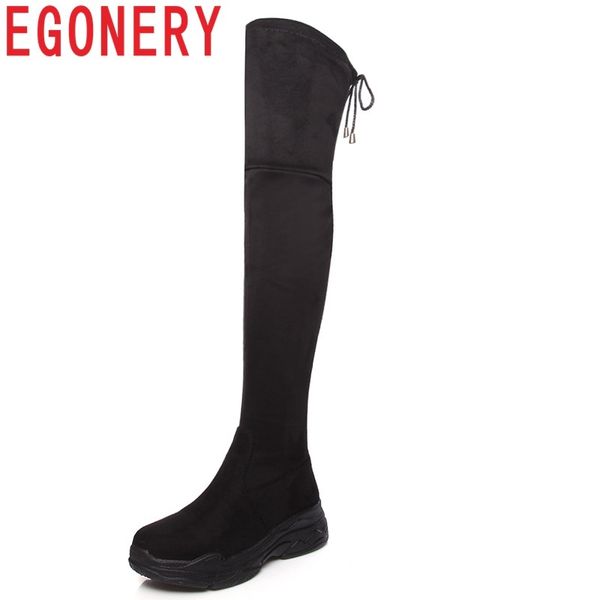 egonery women high boots 2018 winter new style fashion round toe sneaker snow boots warm plush inside over knee black shoes lady
egonery women high boots 2018 winter new style fashion round toe sneaker snow boots warm plush inside over knee black shoes lady