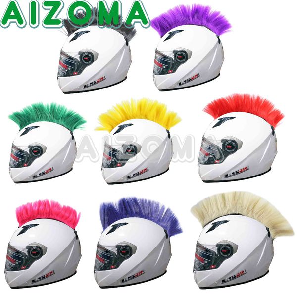 men women universal hair adhesive stick on mohawks capacete decoration attached feathers 12" off road bmx helmet mohawk casco
men women universal hair adhesive stick on mohawks capacete decoration attached feathers 12" off road bmx helmet mohawk casco