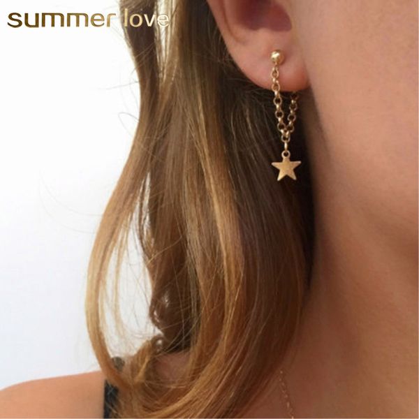 tassel star design earrings gold color chain angle long earrings statement dangle ear for wedding women elgant girls wholesale jewelry gifts, Silver
tassel star design earrings gold color chain angle long earrings statement dangle ear for wedding women elgant girls wholesale jewelry gifts, Silver