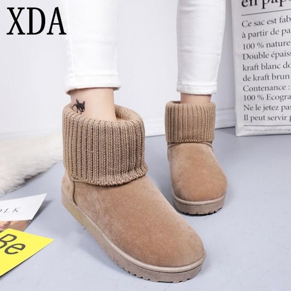 xda 2019 fashion women boots classic snow boots knitting wool cuff female warm short boot plush furry add cotton flat shoes w960, Black
xda 2019 fashion women boots classic snow boots knitting wool cuff female warm short boot plush furry add cotton flat shoes w960, Black