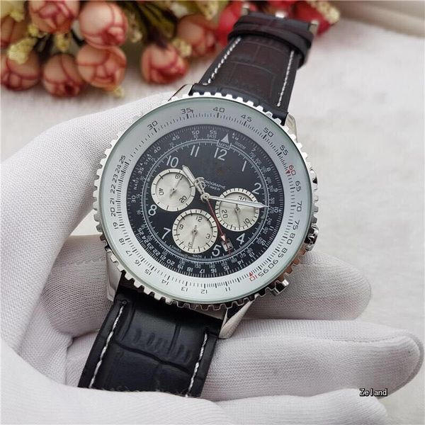 all the dial work crime watch watch leather belt quartz watch, leisure fashion watches, Slivery;brown
all the dial work crime watch watch leather belt quartz watch, leisure fashion watches, Slivery;brown