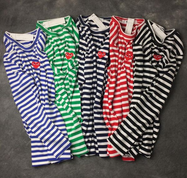 2018 spring and summer new tide brand round neck stripe long sleeve t-shirt for men and women couples cotton t-shirt ing, White
2018 spring and summer new tide brand round neck stripe long sleeve t-shirt for men and women couples cotton t-shirt ing, White