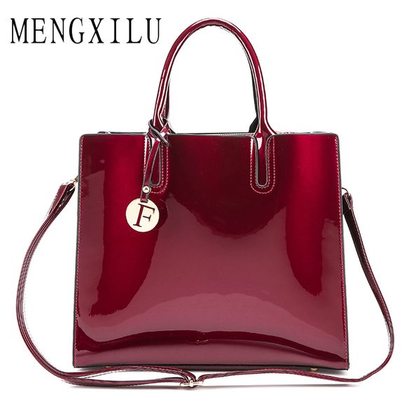 mengxilu brand pu patent leather handbags women famous brands tote bag lady's lacquered bag handbag for women shoulder
mengxilu brand pu patent leather handbags women famous brands tote bag lady's lacquered bag handbag for women shoulder