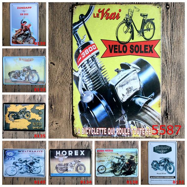 motorcycle sign logo plaque vintage metal painting wall sticker iron sign board decorative plates poster wholesale 20x30 cm
motorcycle sign logo plaque vintage metal painting wall sticker iron sign board decorative plates poster wholesale 20x30 cm