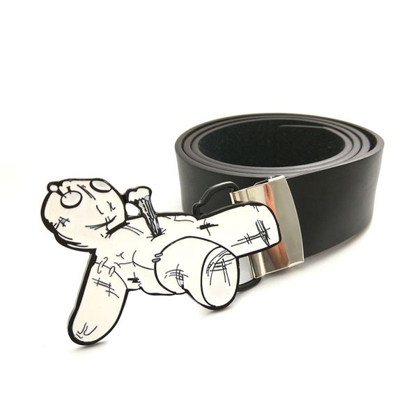 mens clothing accessories black leather belt men cartoon curse doll / voodoo dolls white bi buckle metal belts for men, Black;brown
mens clothing accessories black leather belt men cartoon curse doll / voodoo dolls white bi buckle metal belts for men, Black;brown