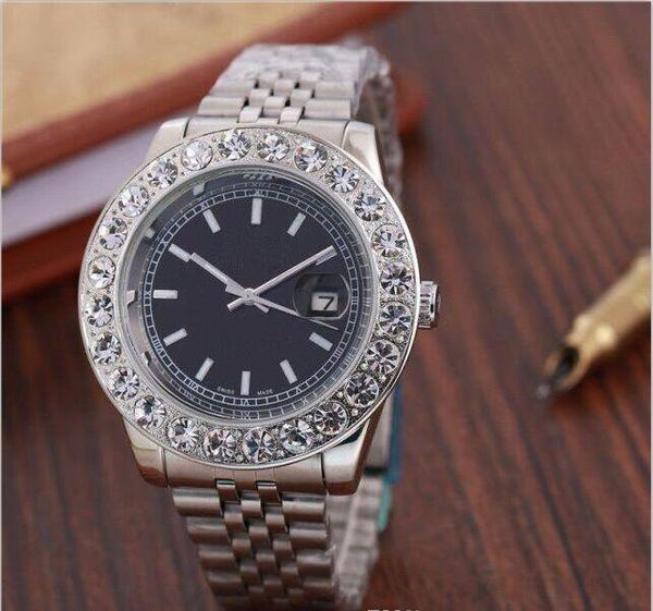 2018 New Fashion Style Women/man Watch Lady silver Diamond wristwatch Steel Bracelet Chain Luxury lover Watch High Quality folding watches
2018 New Fashion Style Women/man Watch Lady silver Diamond wristwatch Steel Bracelet Chain Luxury lover Watch High Quality folding watches