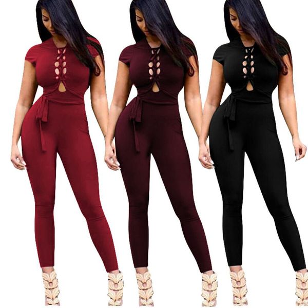 hollow out bandage jumpsuit women rompers overalls 2017 elebackless lace up bodycon bodysuit party jumpsuit, Black;white
hollow out bandage jumpsuit women rompers overalls 2017 elebackless lace up bodycon bodysuit party jumpsuit, Black;white