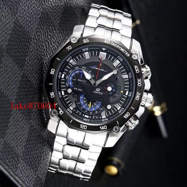 

2019 Relogio Masculion SHOCK Wholesale EF-550D-7AV EFR-540FG-7A New Men's EFR-539BK-1A EF-550D-7AV EF-558-7A sport watch Wristwatch WATCH