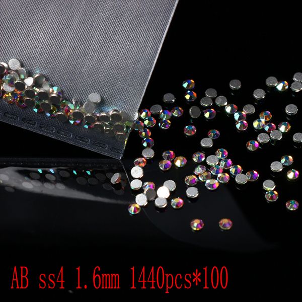 wholesale rhinestones new ab ss4 144000 pcs 1.6mm crystal color non ix rhinestones for nails flatback nail art decorations, Silver;gold
wholesale rhinestones new ab ss4 144000 pcs 1.6mm crystal color non ix rhinestones for nails flatback nail art decorations, Silver;gold