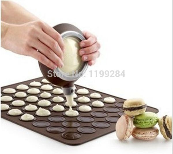 wholesale- small 26 * 29cm 30 holes round macarons mats silicone pads cookie cutters chocolate baking mats ing
wholesale- small 26 * 29cm 30 holes round macarons mats silicone pads cookie cutters chocolate baking mats ing