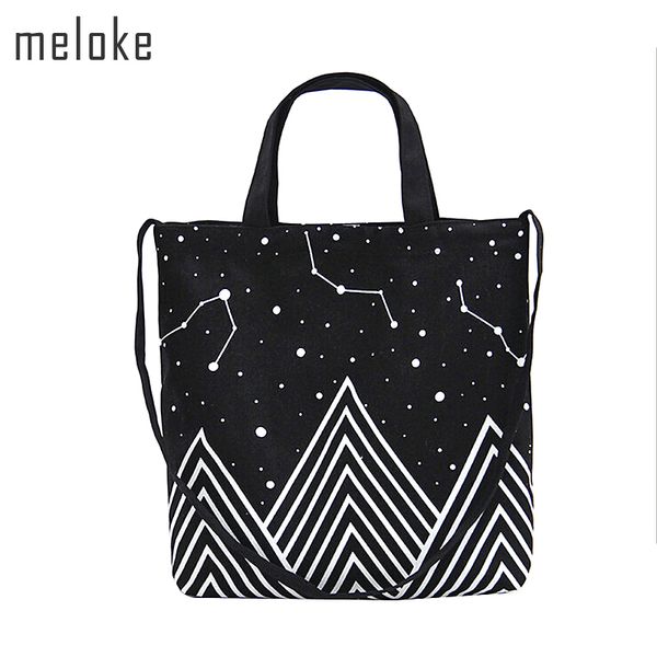 meloke 2018 starry sky canvas handbags tote daily female totes bolsa stars printed shoulder eco bags travel bag mn673
meloke 2018 starry sky canvas handbags tote daily female totes bolsa stars printed shoulder eco bags travel bag mn673