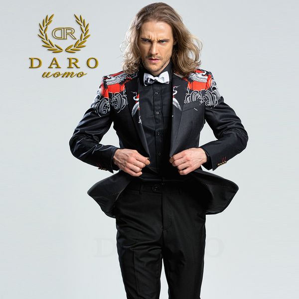daro 2018 men's printed blazer casual slim fit suit jacket men spring autumn trend blazer fashion luxury hombre drj8207, White;black
daro 2018 men's printed blazer casual slim fit suit jacket men spring autumn trend blazer fashion luxury hombre drj8207, White;black