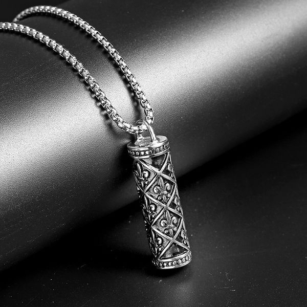 fashion jewelry charm necklace men long pendant chain men stainless steel punk personalized hip hop design necklace for men, Silver
fashion jewelry charm necklace men long pendant chain men stainless steel punk personalized hip hop design necklace for men, Silver