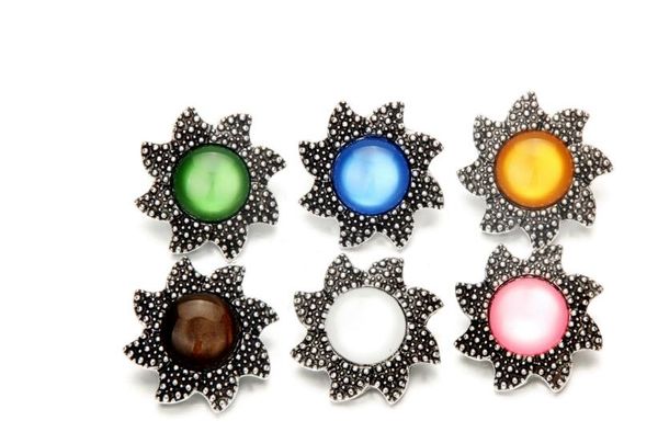 20pcs/lot new 18mm snap button charm noosa cat's eye flower shape button fit pendant necklace bracelet diy handmade jewelry 6 color, Bronze;silver
20pcs/lot new 18mm snap button charm noosa cat's eye flower shape button fit pendant necklace bracelet diy handmade jewelry 6 color, Bronze;silver