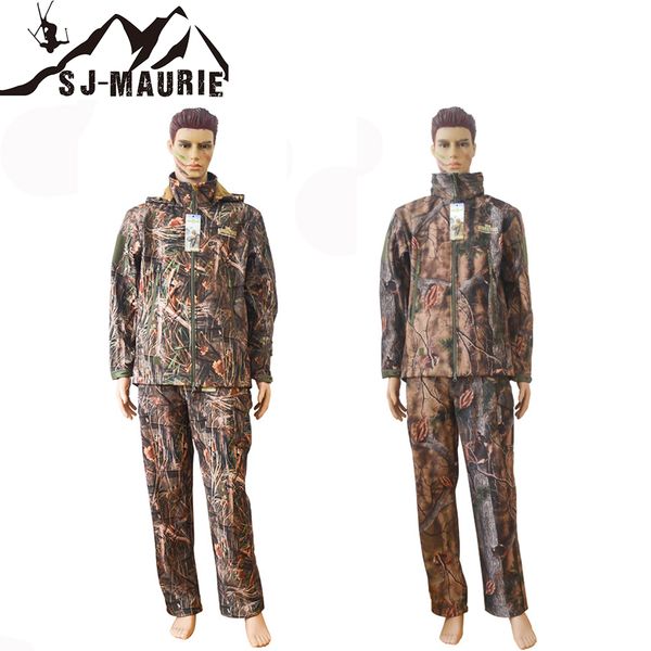 sj-maurie winter waterproof outdoor bionic camouflage hunting suits trekking tactical camouflage clothes hoody coat and pants, Camo
sj-maurie winter waterproof outdoor bionic camouflage hunting suits trekking tactical camouflage clothes hoody coat and pants, Camo