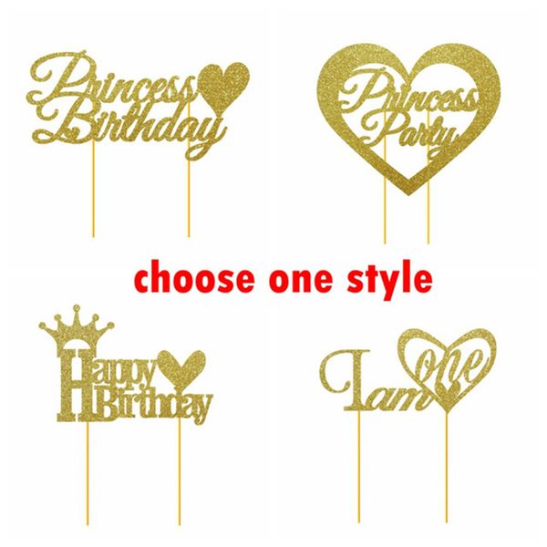 1pc happy birthday gold glitter cursive cake er script er birthday cake princess party 1st party decor
1pc happy birthday gold glitter cursive cake er script er birthday cake princess party 1st party decor
