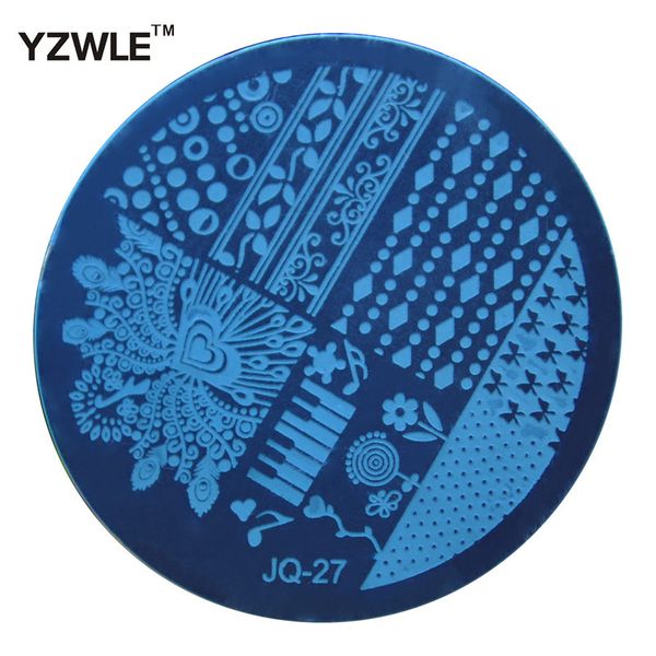 yzwle 1 pcs stainless steel plate image stamp stamping plates diy manicure template nail polish tools (jq-27, White
yzwle 1 pcs stainless steel plate image stamp stamping plates diy manicure template nail polish tools (jq-27, White