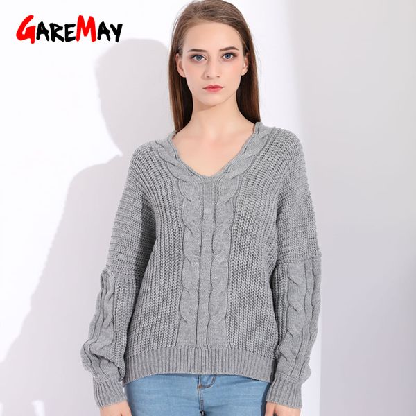 sweater oversize women autumn v neck sweater women winter and pullover 2018 thick warm knitted oversized knits, White;black
sweater oversize women autumn v neck sweater women winter and pullover 2018 thick warm knitted oversized knits, White;black