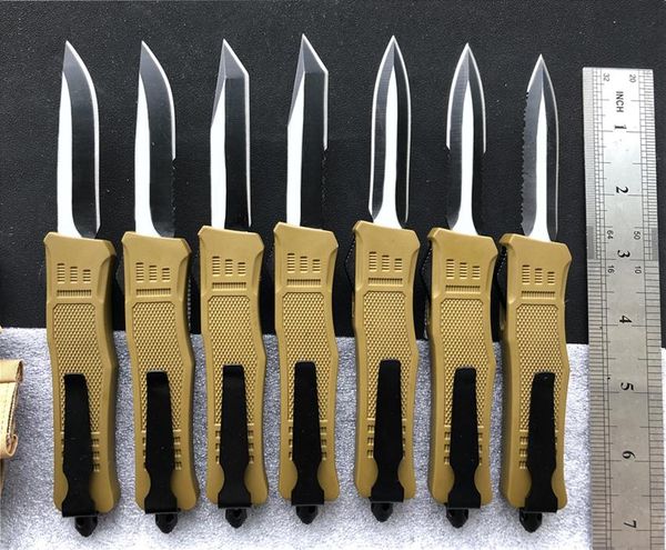 Mini Green 616 Combat Doule AUTO Outdoor Pocket Knife Tactical Camping Survival EDC Hunting Xmas Gift Knives With Nylon Sheath P387R
Mini Green 616 Combat Doule AUTO Outdoor Pocket Knife Tactical Camping Survival EDC Hunting Xmas Gift Knives With Nylon Sheath P387R