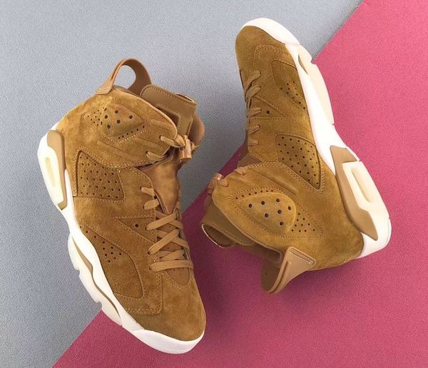2018 New 6 Golden Harvest basketball shoes 6s wheat men sports sneakers trainers with BOX size 7-13
2018 New 6 Golden Harvest basketball shoes 6s wheat men sports sneakers trainers with BOX size 7-13