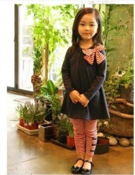 wholesale - girl's clothing dress spring autumn winter outfit bowknot dress+leggings 2 colors pink/black 100% cotton, Red;yellow
wholesale - girl's clothing dress spring autumn winter outfit bowknot dress+leggings 2 colors pink/black 100% cotton, Red;yellow