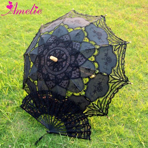 vintage lace umbrella and fan handmade cotton embroidery battenburg lace parasol umbrella wedding decoration black fan
vintage lace umbrella and fan handmade cotton embroidery battenburg lace parasol umbrella wedding decoration black fan