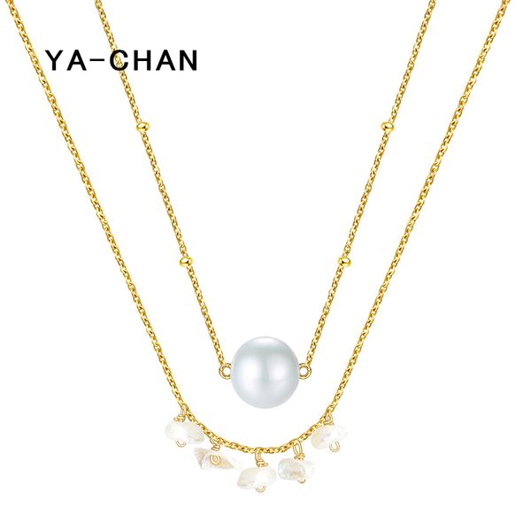 ya-chan fine jewelry real 925 sterling silver freshwater pearl necklace&pendant for women 2 layered 18 k gold sweater necklace
ya-chan fine jewelry real 925 sterling silver freshwater pearl necklace&pendant for women 2 layered 18 k gold sweater necklace