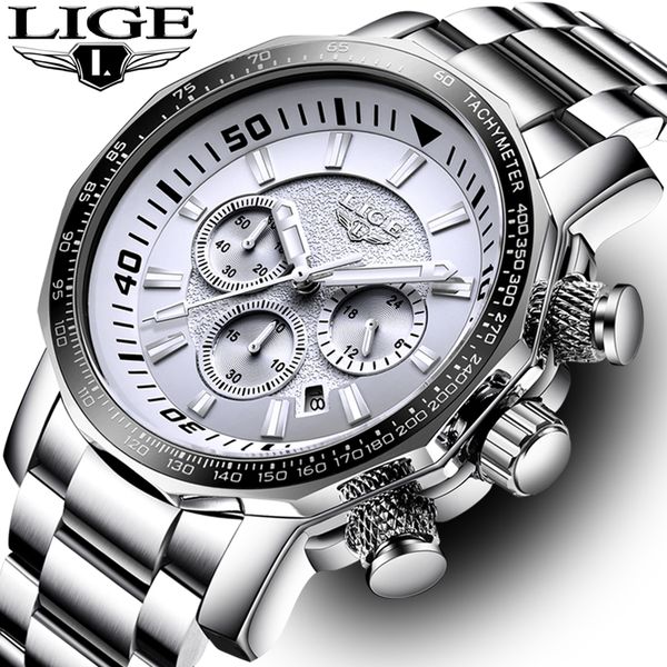 relogio masculino 2018 new lige fashion brand mens watches full steel business quartz watch men sports waterproof clock, Slivery;brown
relogio masculino 2018 new lige fashion brand mens watches full steel business quartz watch men sports waterproof clock, Slivery;brown