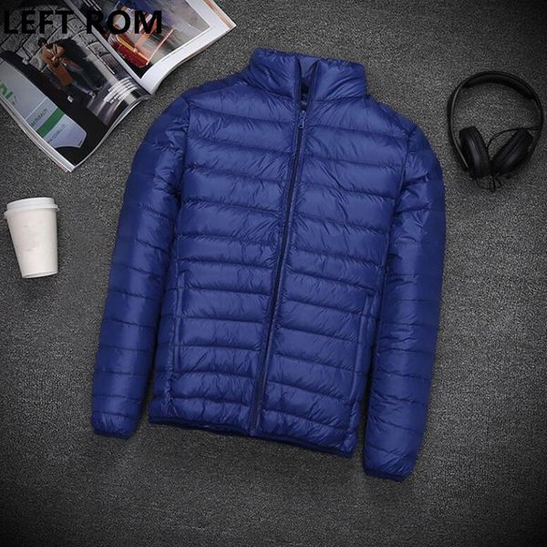 left rom 2018 fashion men's winter super light thin 90% white eiderdown jackets/men's slim fit stand collar leisure down coat, Black
left rom 2018 fashion men's winter super light thin 90% white eiderdown jackets/men's slim fit stand collar leisure down coat, Black