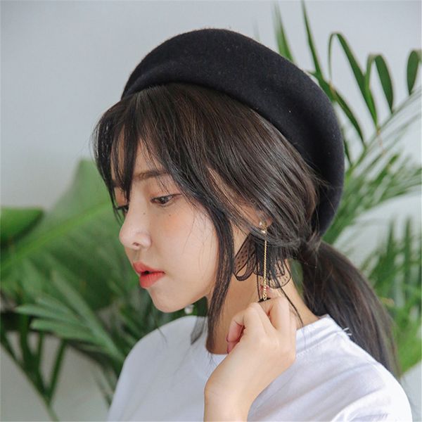 10 color women wool solid color beret female winter all matched warm walking hat 1 pc, Blue;gray
10 color women wool solid color beret female winter all matched warm walking hat 1 pc, Blue;gray