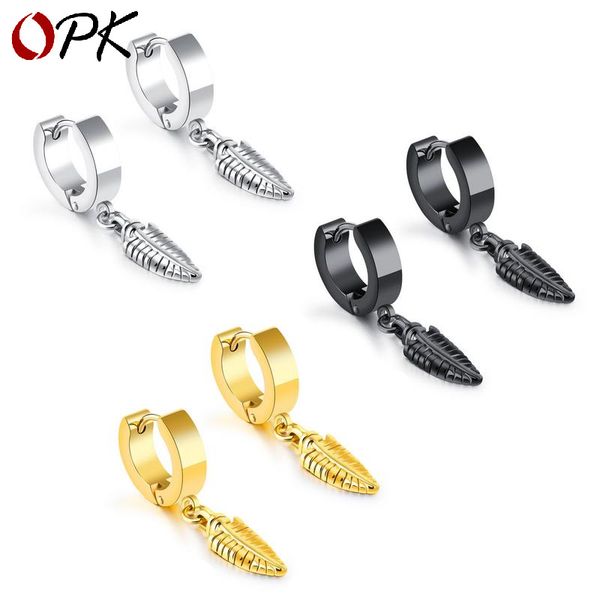 new fashion titanium steel earrings men's stud earrings black leaves earrings for women men jewelry brincos pendientes, Golden;silver
new fashion titanium steel earrings men's stud earrings black leaves earrings for women men jewelry brincos pendientes, Golden;silver