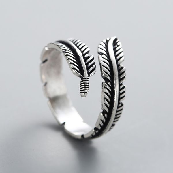 new arrival 925 sterling silver feather rings for women jewelry fashion open adjustable finger ring jz310, Golden;silver
new arrival 925 sterling silver feather rings for women jewelry fashion open adjustable finger ring jz310, Golden;silver