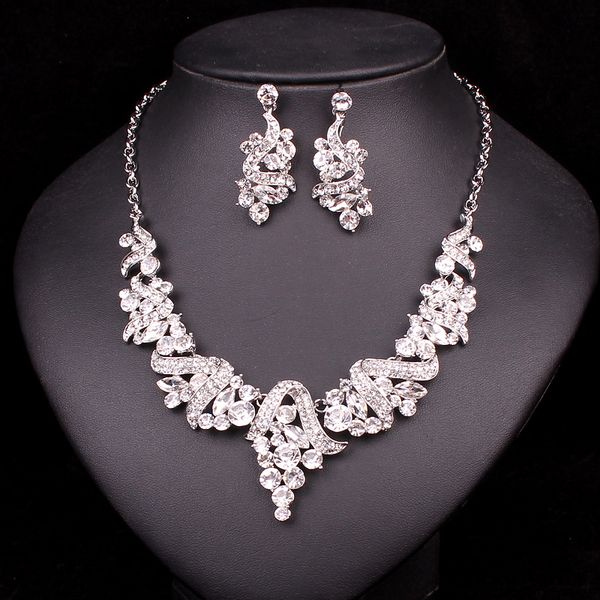fashion wedding clear rhinestone crystal dubai jewelry set brides bridesmaid prom party silver plated necklace earrings set lady
fashion wedding clear rhinestone crystal dubai jewelry set brides bridesmaid prom party silver plated necklace earrings set lady