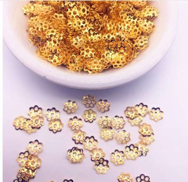 500pcs 6mm hollow flower findings cone end beads cap filigree diy jewelry making, Bronze;silver
500pcs 6mm hollow flower findings cone end beads cap filigree diy jewelry making, Bronze;silver