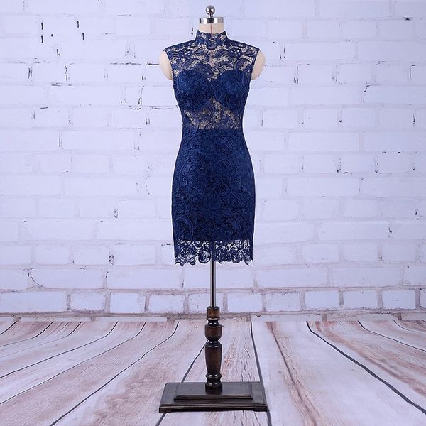 dark navy mother of the bride dress short lace high neck sleeveless sheath formal wedding guest dress party gowns custom size, Black;red
dark navy mother of the bride dress short lace high neck sleeveless sheath formal wedding guest dress party gowns custom size, Black;red