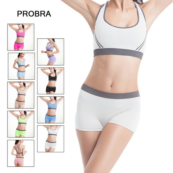 probra sports bra padded tank impact vest yoga gym fitness sports stretch cross back, White;black
probra sports bra padded tank impact vest yoga gym fitness sports stretch cross back, White;black