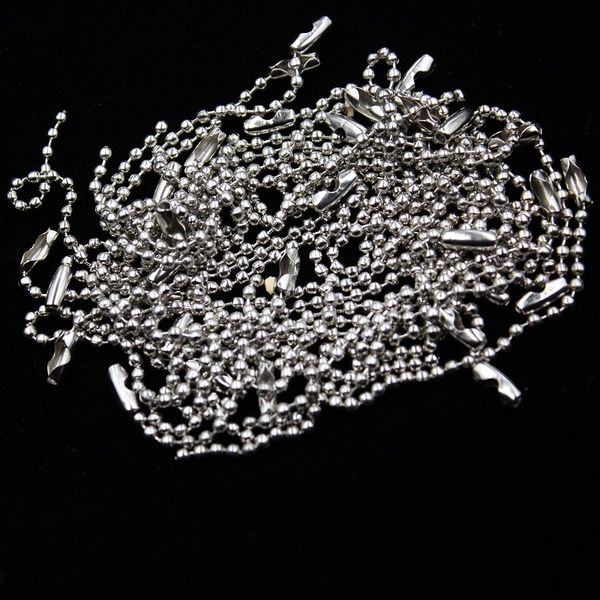 10cm metal ball chain steel knotted security tie garment tag price label hang tag seal clasp cord self locking 1000 pcs, Silver
10cm metal ball chain steel knotted security tie garment tag price label hang tag seal clasp cord self locking 1000 pcs, Silver