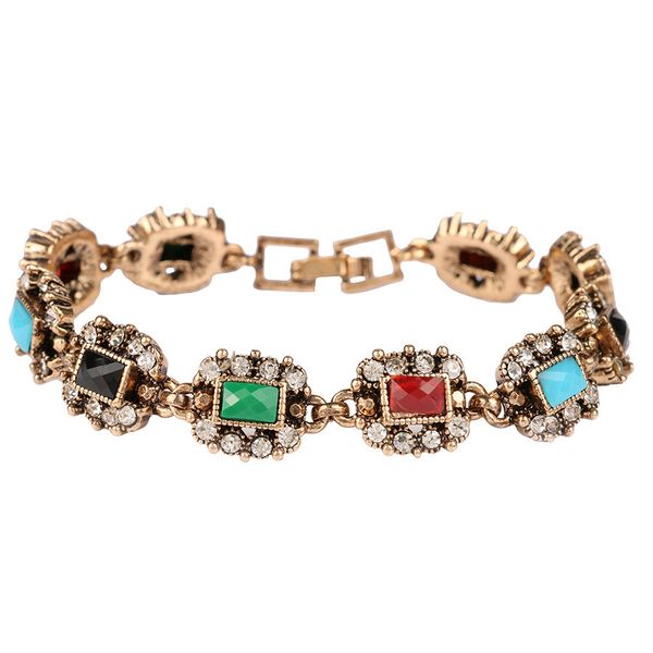 trendy ethnic stylebracelet jewelry for women multicolor natural stone rhinestone vintage alloy bracelet & bangle, Golden;silver
trendy ethnic stylebracelet jewelry for women multicolor natural stone rhinestone vintage alloy bracelet & bangle, Golden;silver