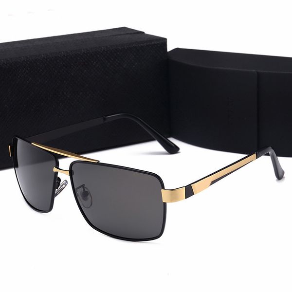 new luxury men sunglasses attitude sunglasses gold frame square metal frame vintage style outdoor design classical model with original case, White;black
new luxury men sunglasses attitude sunglasses gold frame square metal frame vintage style outdoor design classical model with original case, White;black