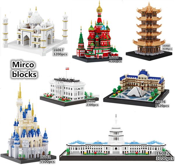 Balody Architecture Bricks diamond Mirco building blocks Taj Mahal Louvre Vasily Church US Capitol Castle toys For Kids toy
Balody Architecture Bricks diamond Mirco building blocks Taj Mahal Louvre Vasily Church US Capitol Castle toys For Kids toy