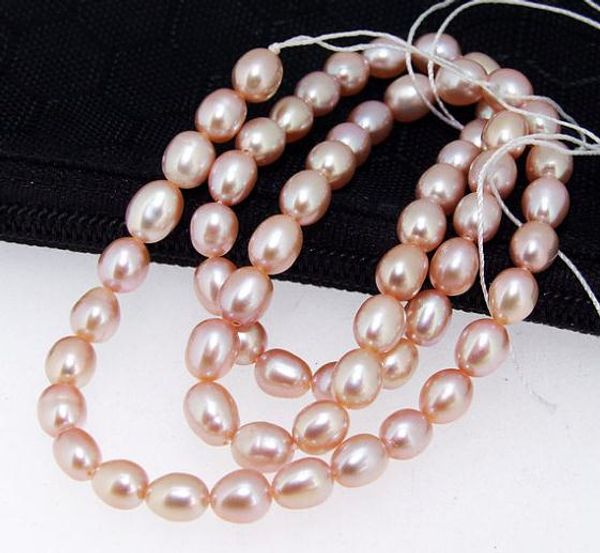 supper rice 5x6mm lavender freshwater cultured pearl beads one full strand 15inches, White
supper rice 5x6mm lavender freshwater cultured pearl beads one full strand 15inches, White