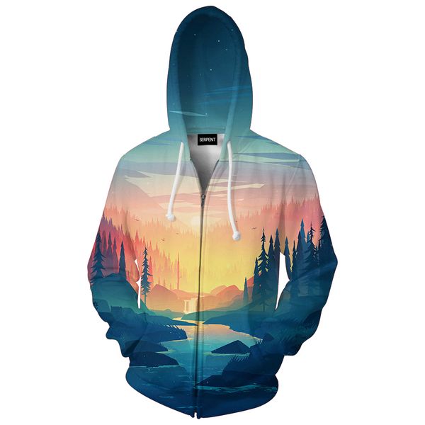 cloudstyle mountain zipper hoodies 3d hooded sweatshirt casual style tracksuit long sleeve pullover cool design sportwear, Black
cloudstyle mountain zipper hoodies 3d hooded sweatshirt casual style tracksuit long sleeve pullover cool design sportwear, Black