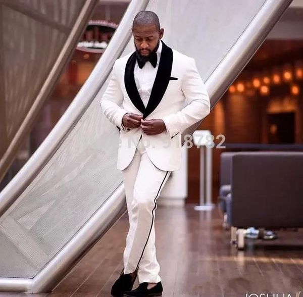 brand new ivory men wedding tuxedos groom tuxedos black shawl lapel one button men blazer 2 piece suit (jacket+pants+tie) 189, Black;gray
brand new ivory men wedding tuxedos groom tuxedos black shawl lapel one button men blazer 2 piece suit (jacket+pants+tie) 189, Black;gray