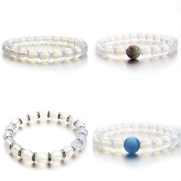 natural white egg stone bracelets for women girl bracelet fashion jewelry accessories, Black
natural white egg stone bracelets for women girl bracelet fashion jewelry accessories, Black